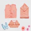 Jo Kids Wear Just Born Baby Combo Pack (5376_0-3 Month_Pack of 3) - Image 3